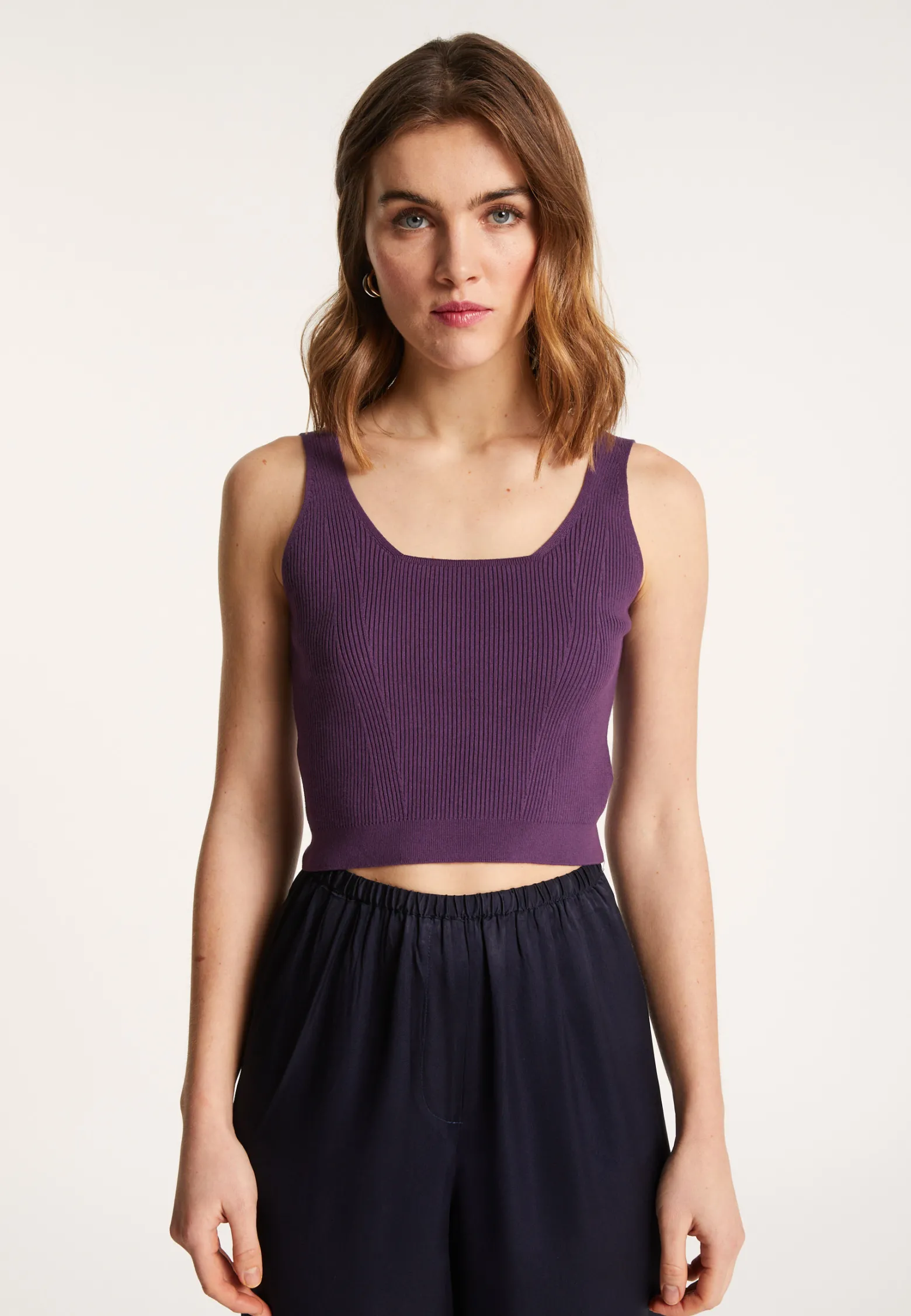 Montagut Technical Cotton Tank Top - Léonore