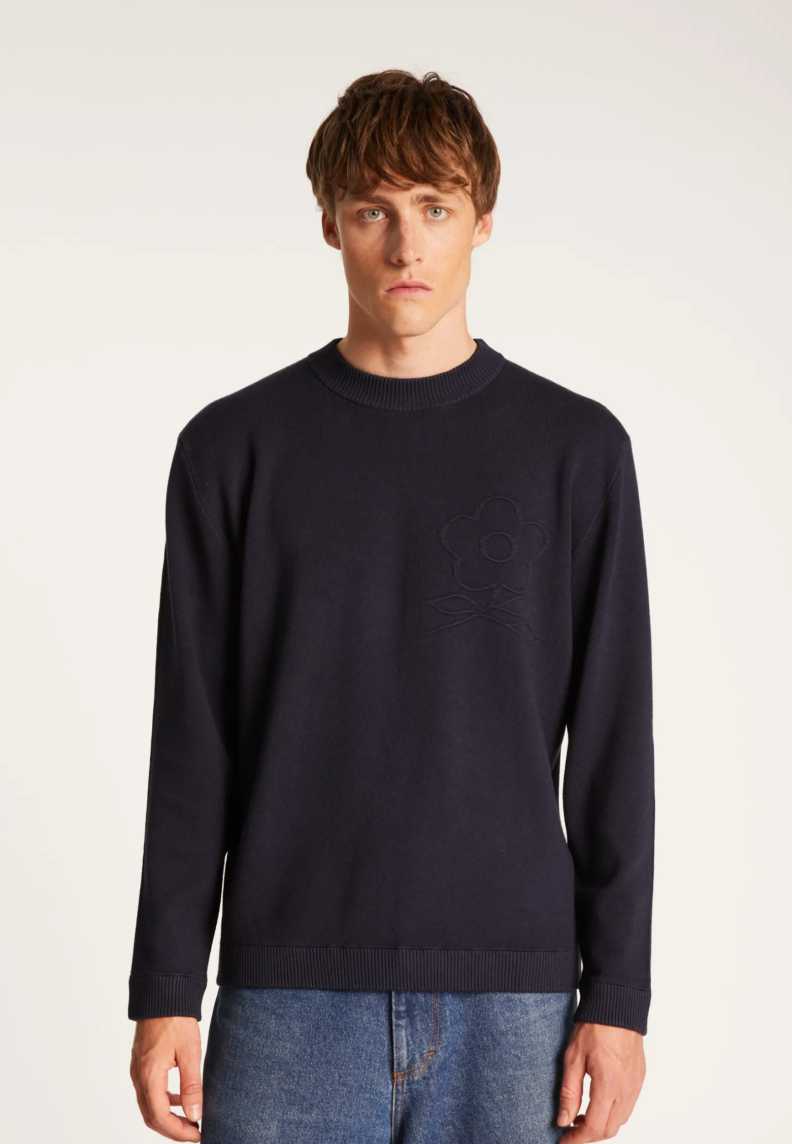 Montagut Technical wool logo sweater - Thimothée