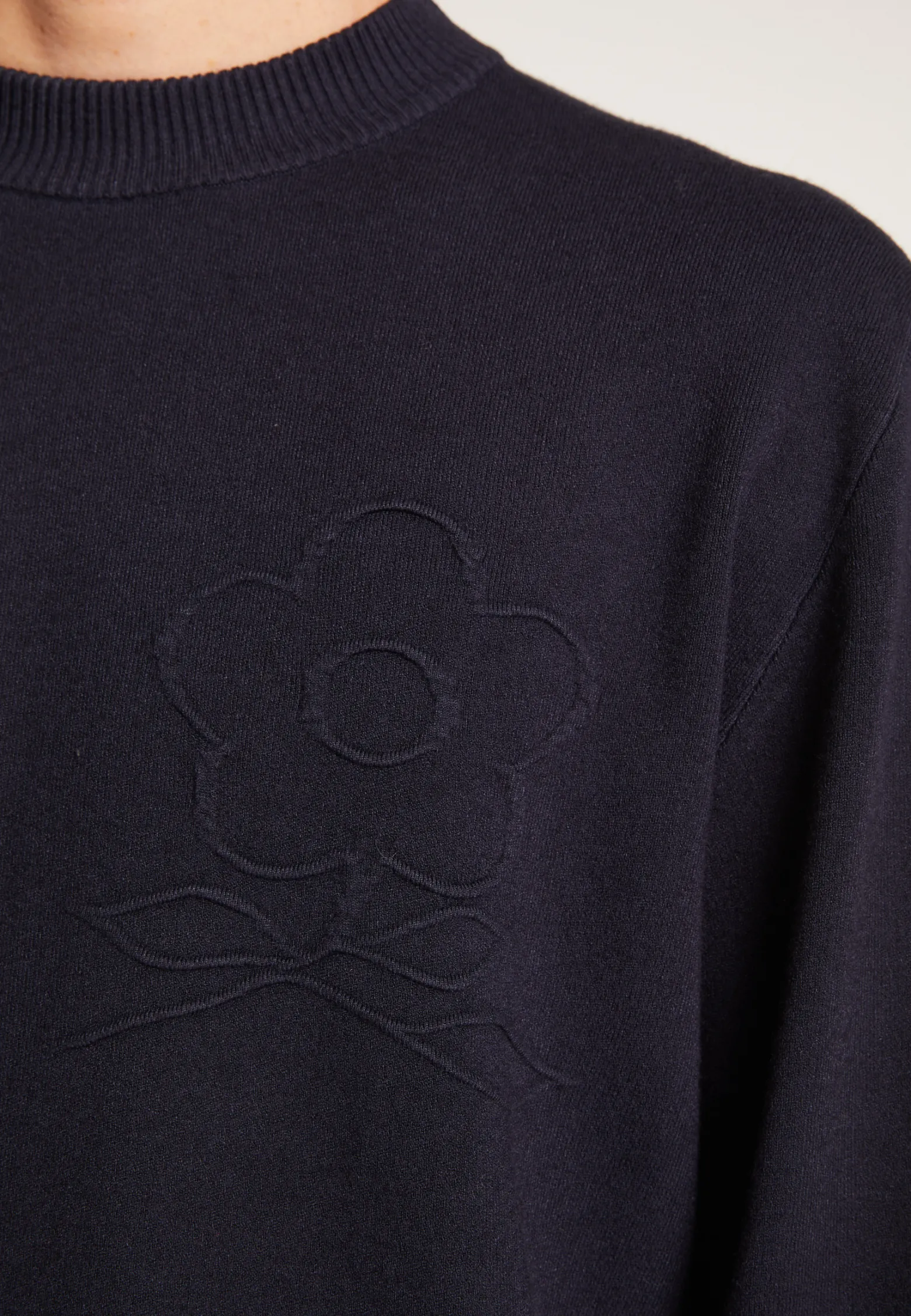Montagut Technical wool logo sweater - Thimothée