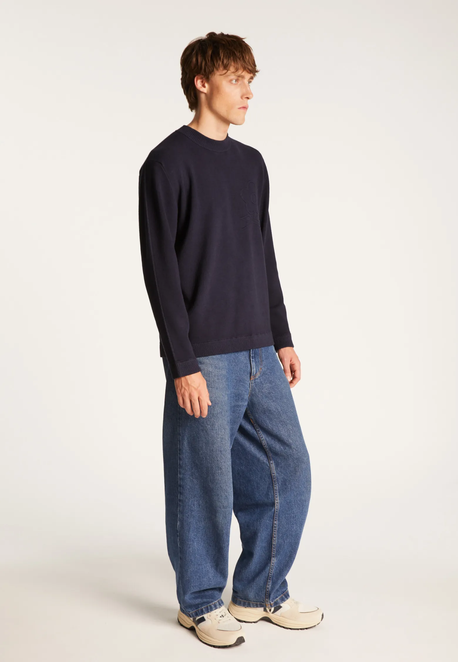 Montagut Technical wool logo sweater - Thimothée