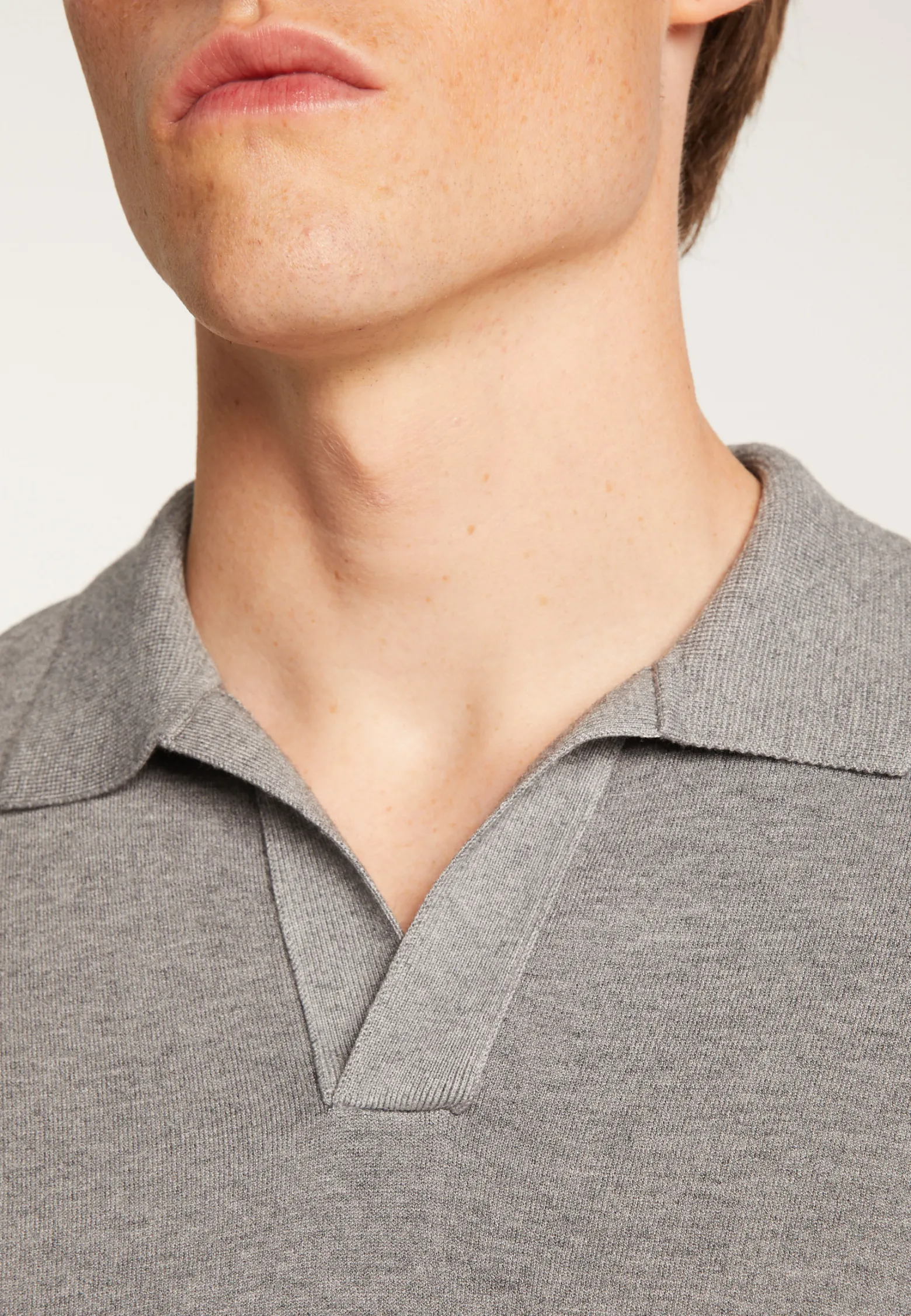 Montagut Technical wool polo shirt - Thibaud
