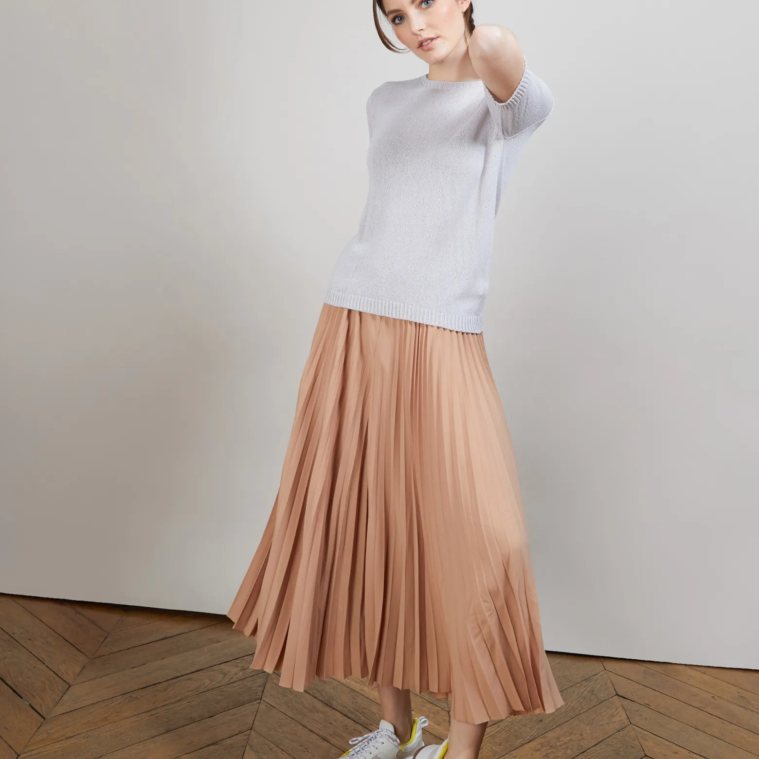 Montagut T-shirt with elbow sleeves - Bapteme