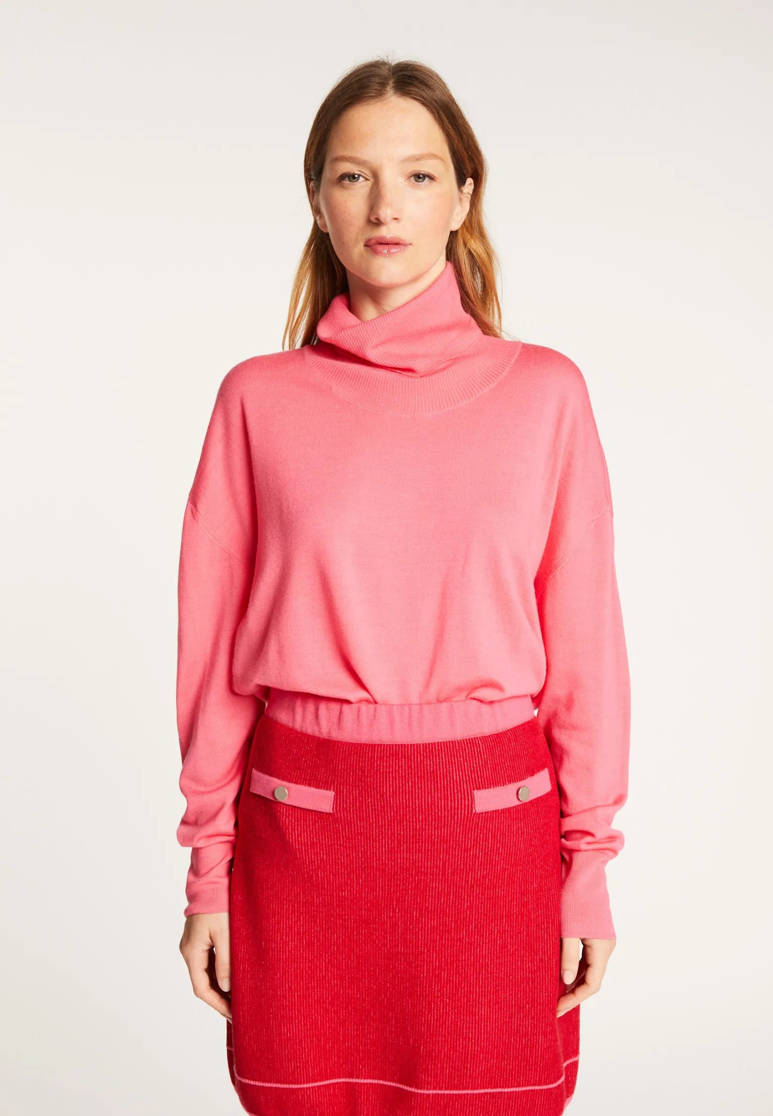 Montagut Turtleneck sweater in merino wool - Alisa