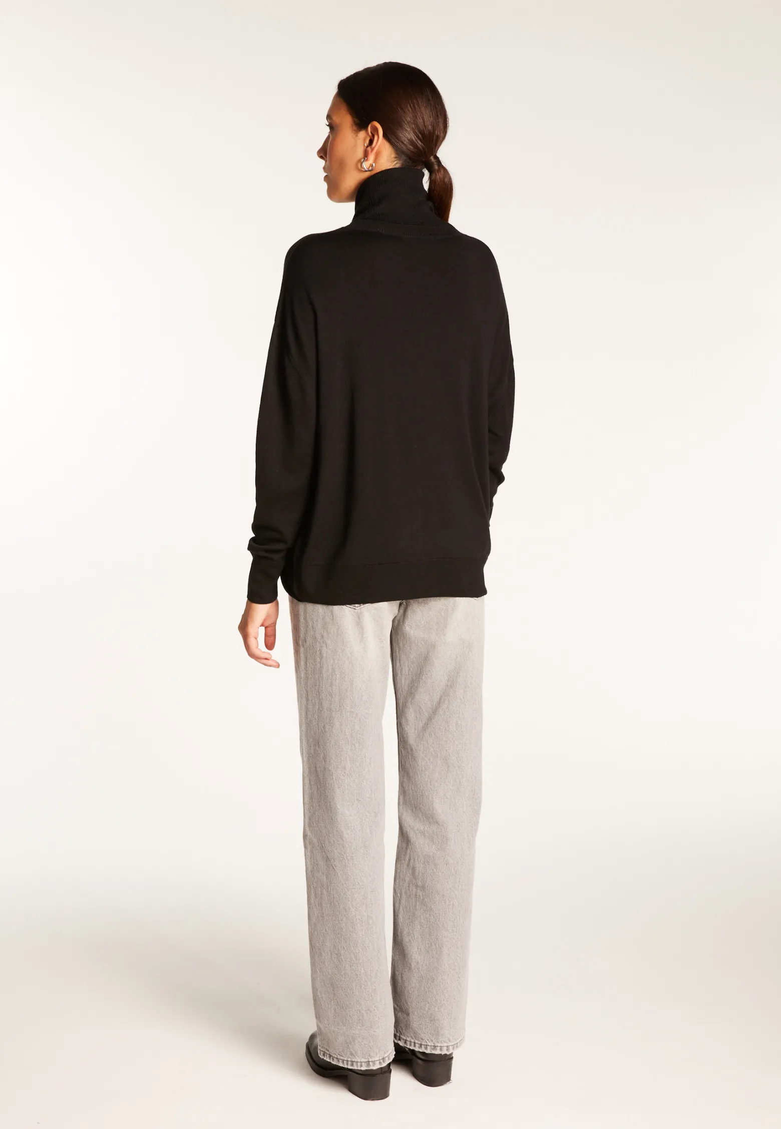 Montagut Turtleneck sweater in merino wool - Alisa