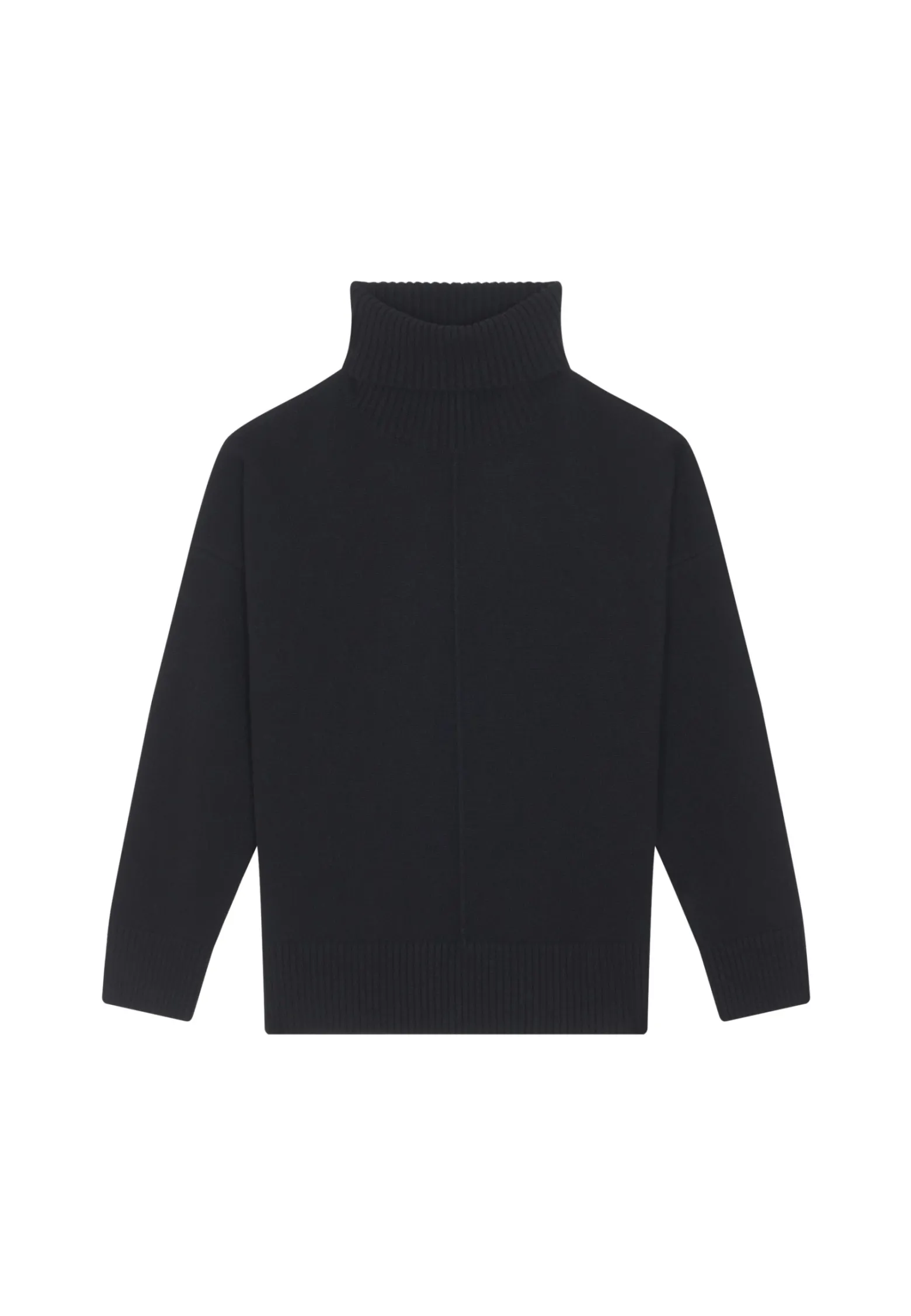 Montagut Turtleneck sweater with cashmere slits - Adena