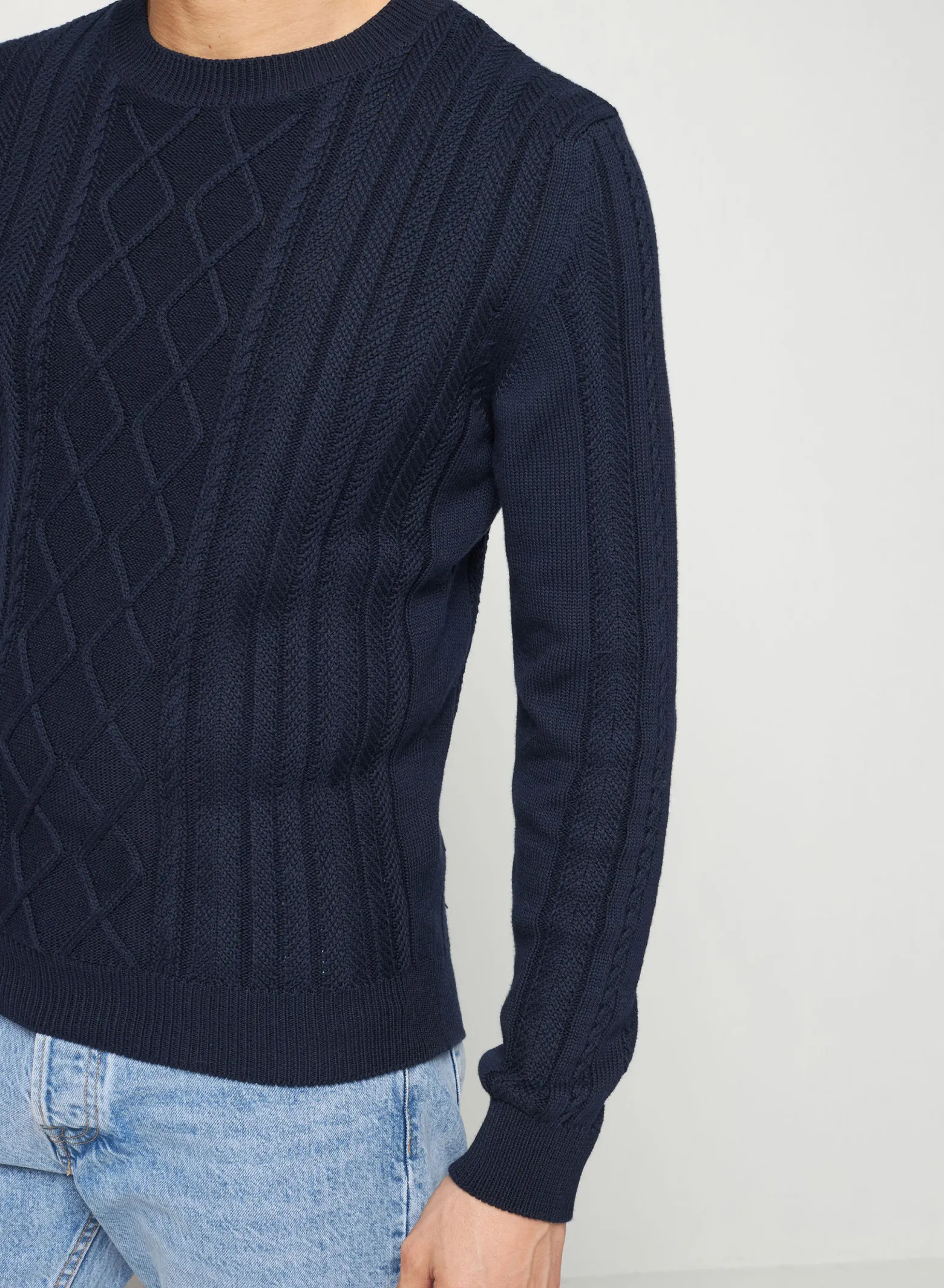 Montagut Twisted sweater in cotton - Ridwane