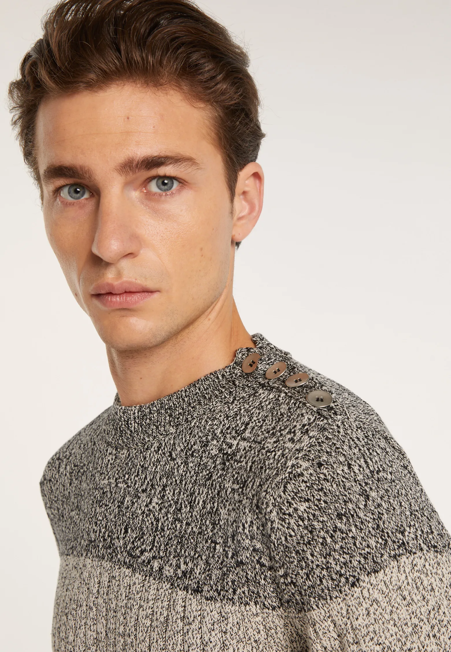 Montagut Two-tone cotton sweater Bertrand
