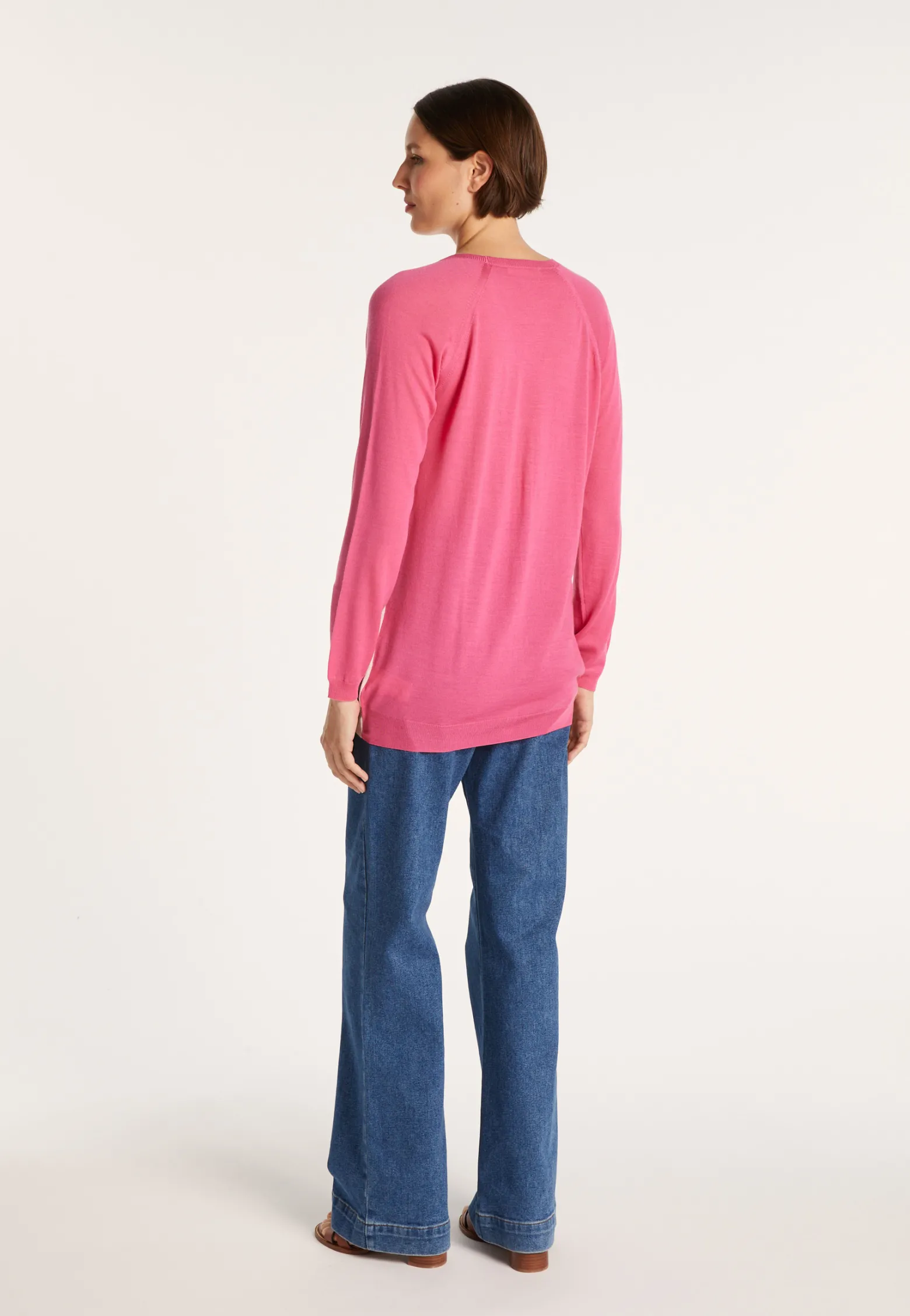 Montagut Two-tone wool cardigan - Jasmyn