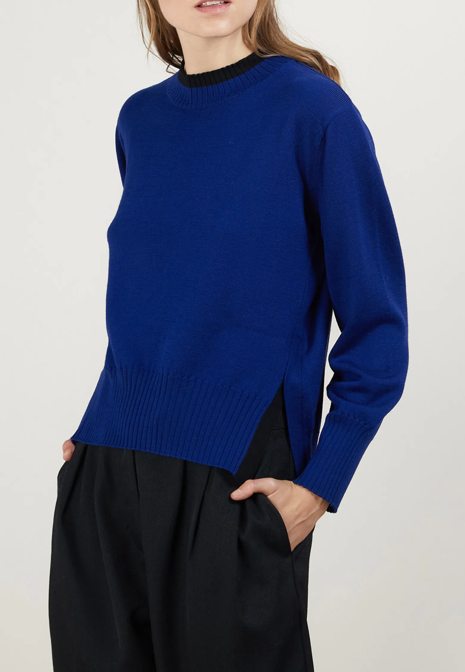 Montagut Two-tone wool sweater - Gimmie
