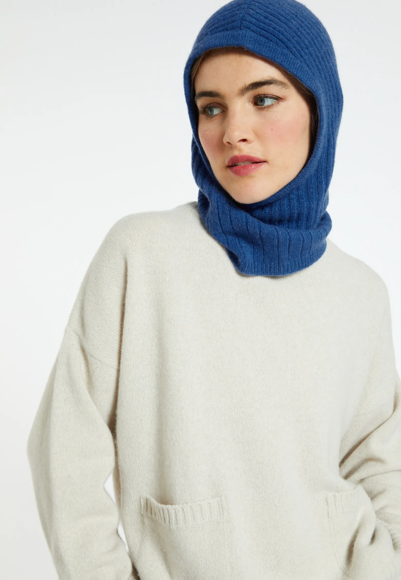 Montagut Unisex cashmere and wool balaclava - Gala