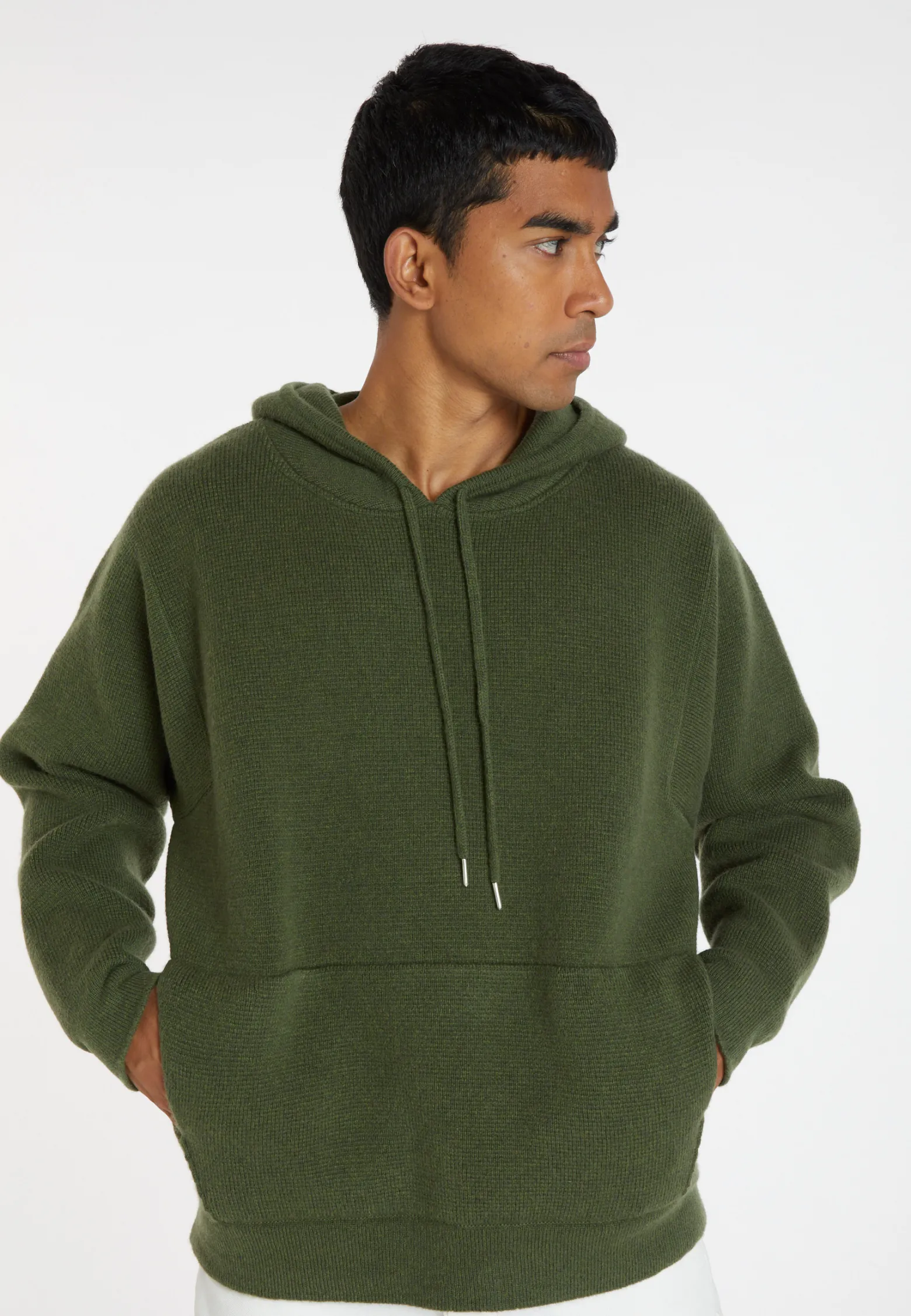 Montagut Unisex wool and cashmere hoodie - Fabio