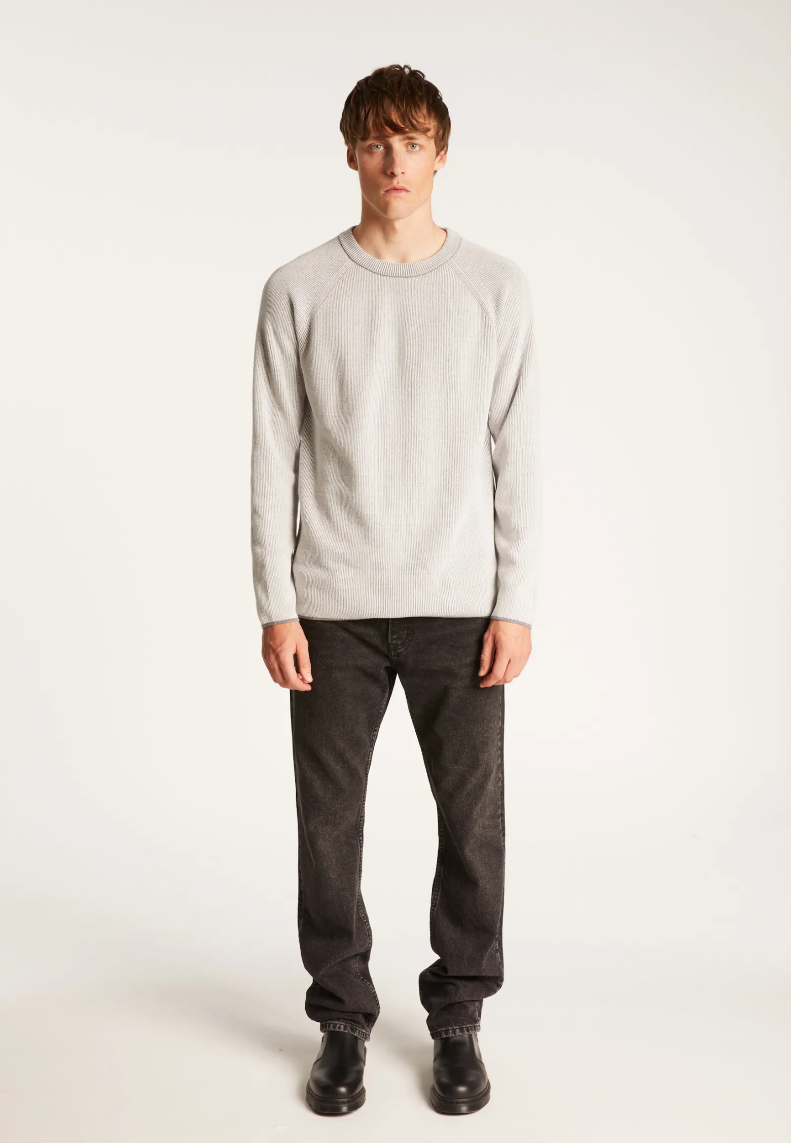 Montagut Velvet wool crewneck sweater - Tino