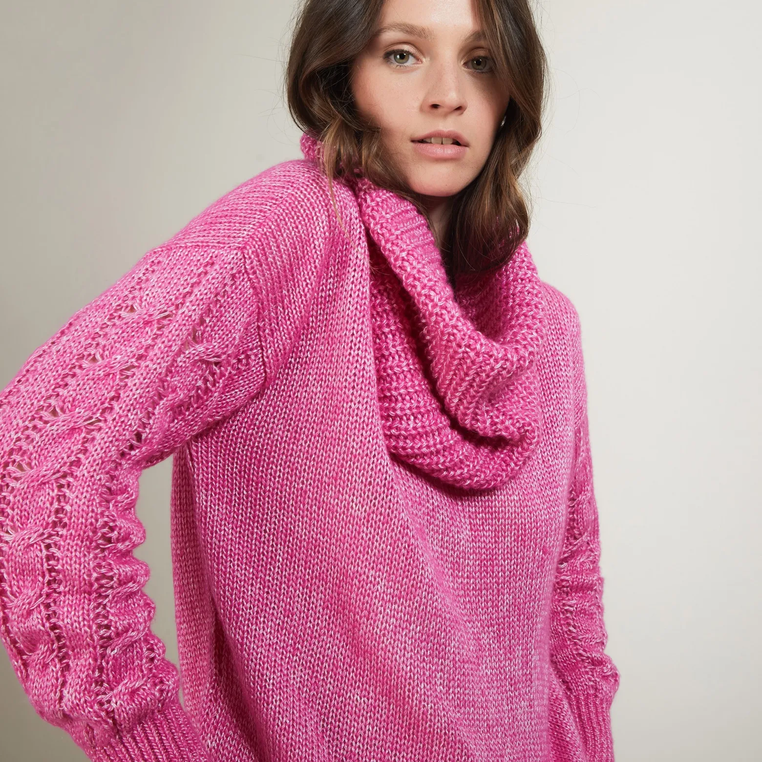 Montagut Viscose and baby alpaca neck warmer - Gulliver