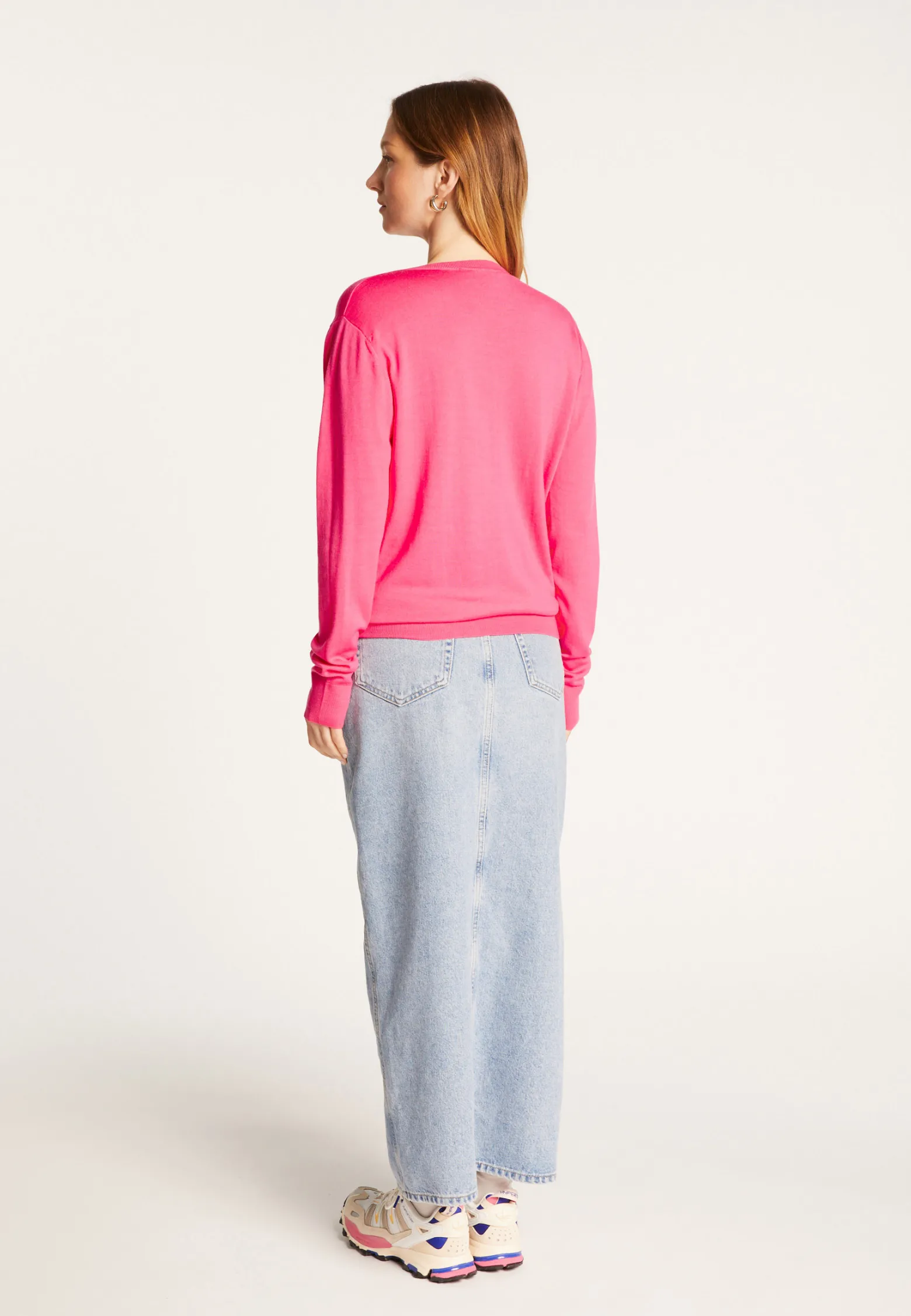 Montagut V-neck merino wool sweater - Arya