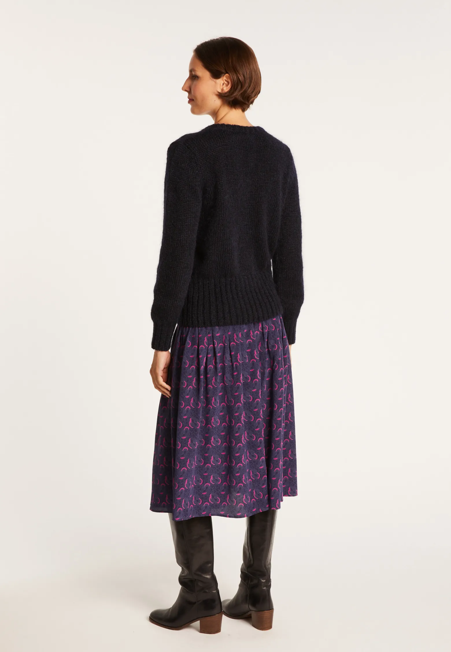 Montagut V-neck mohair sweater - Gracy