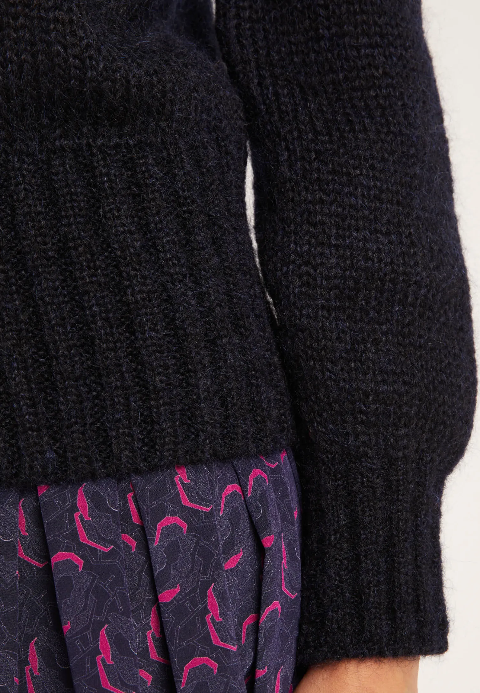 Montagut V-neck mohair sweater - Gracy