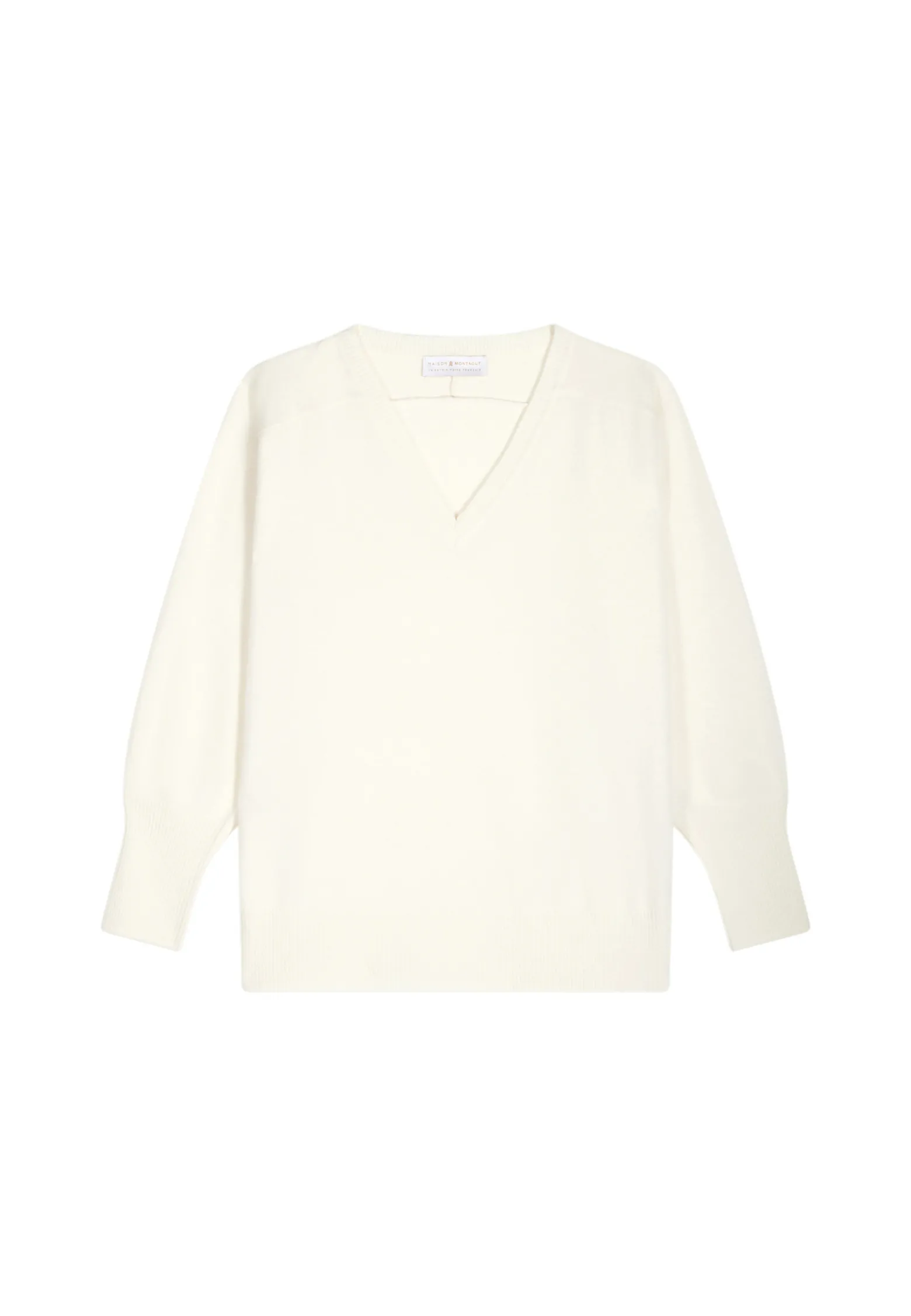 Montagut V-neck sweater in merino wool - Robine