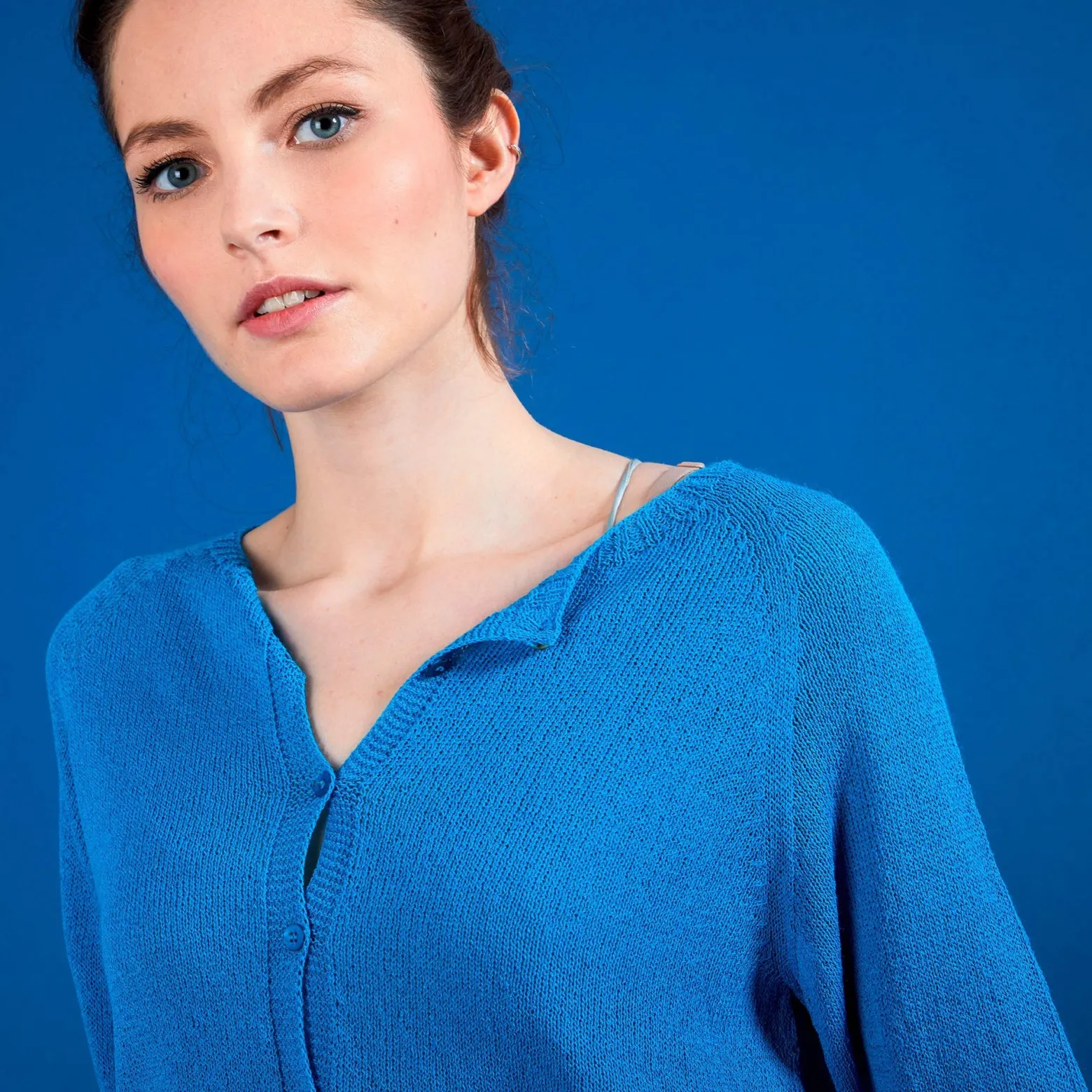 Montagut Women's crepe viscose cardigan - Boubou