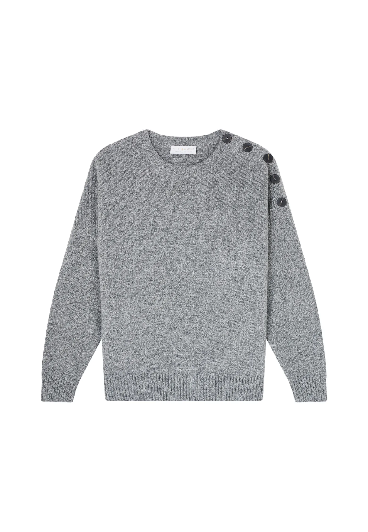 Montagut Wool and cashmere button-down sweater - Charlie