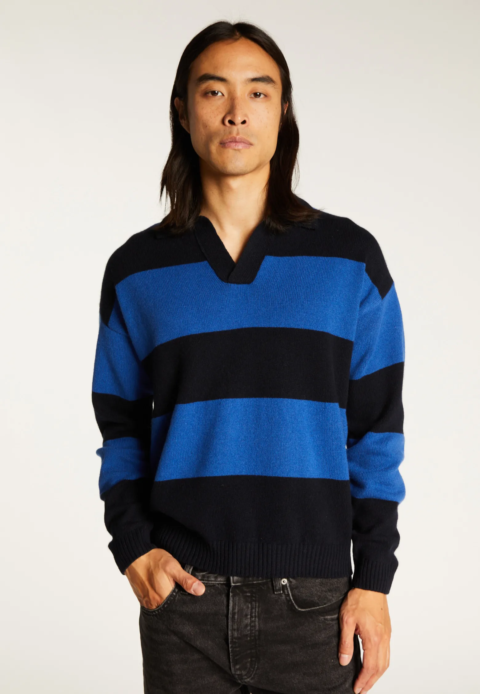 Montagut Wool and cashmere polo-neck sweater - Sean