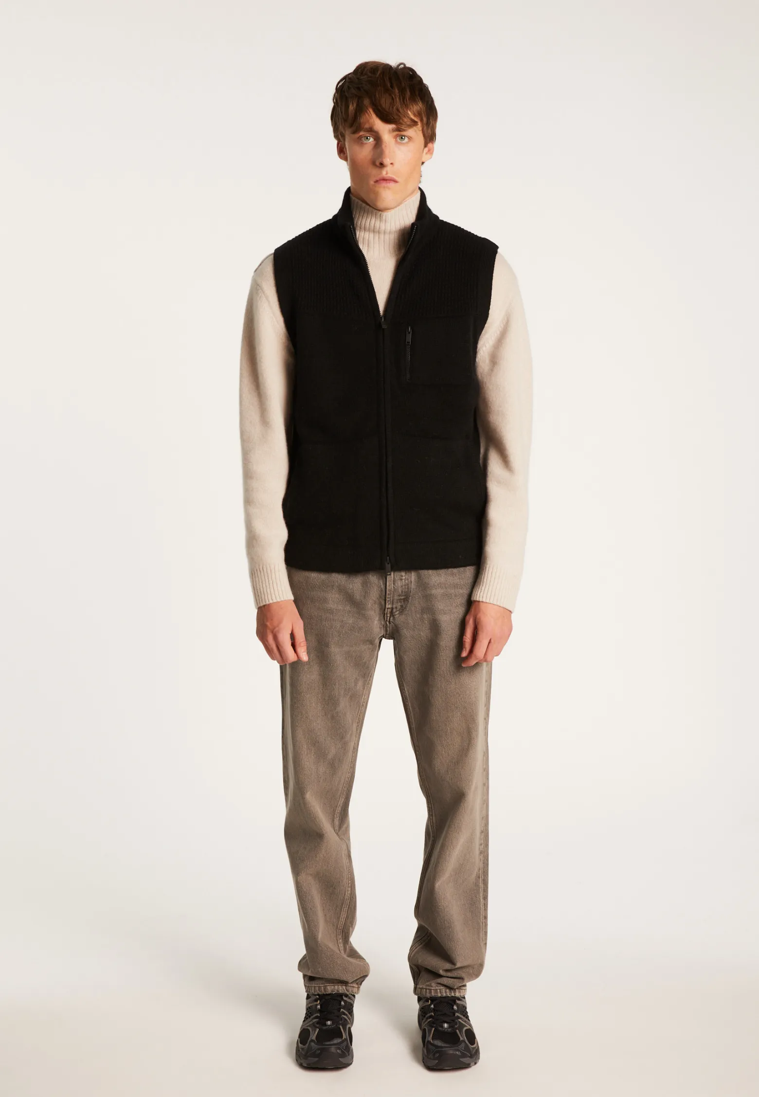 Montagut Wool and cashmere sleeveless jacket - Thula