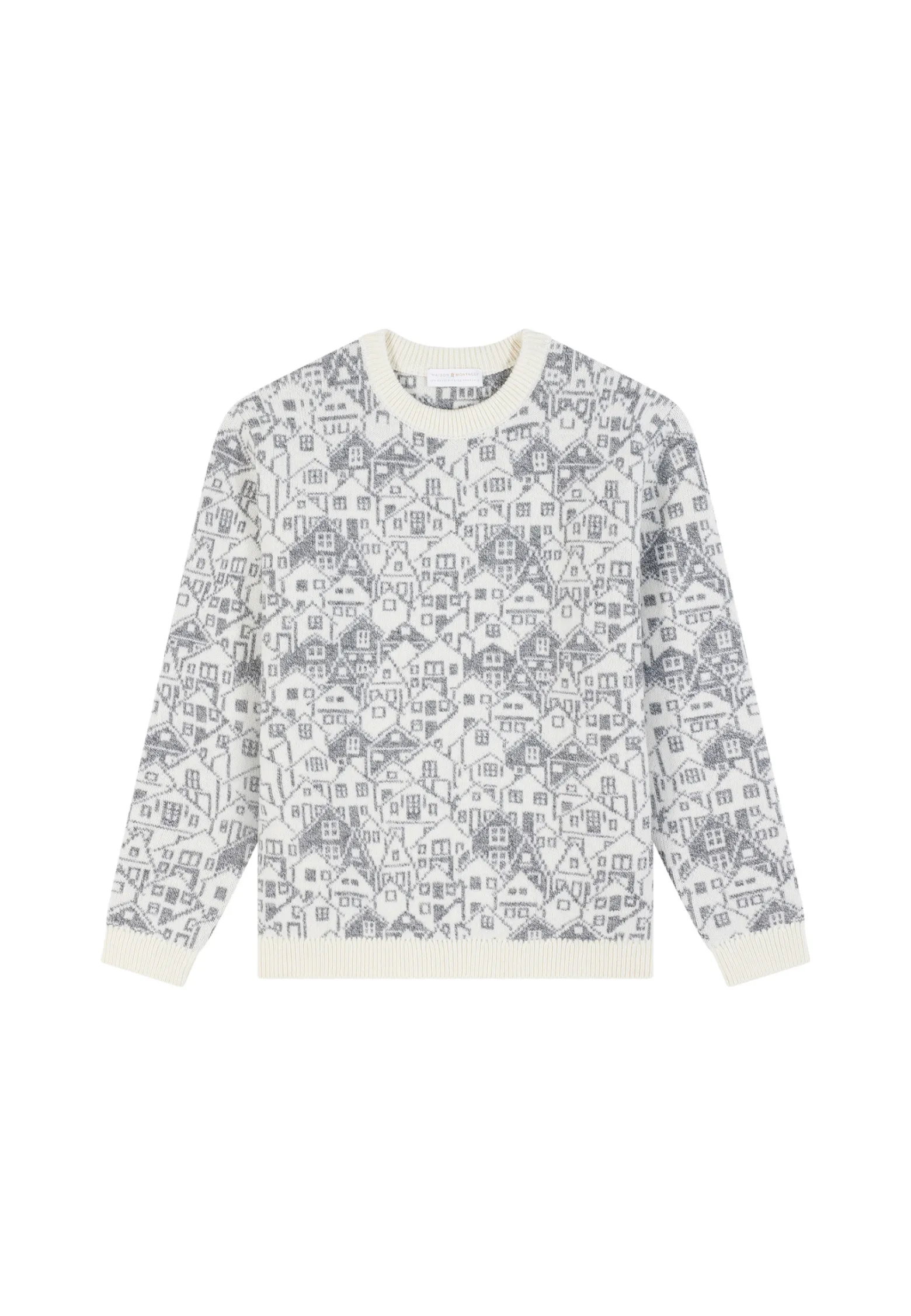 Montagut Wool and cashmere unisex sweater - Swann