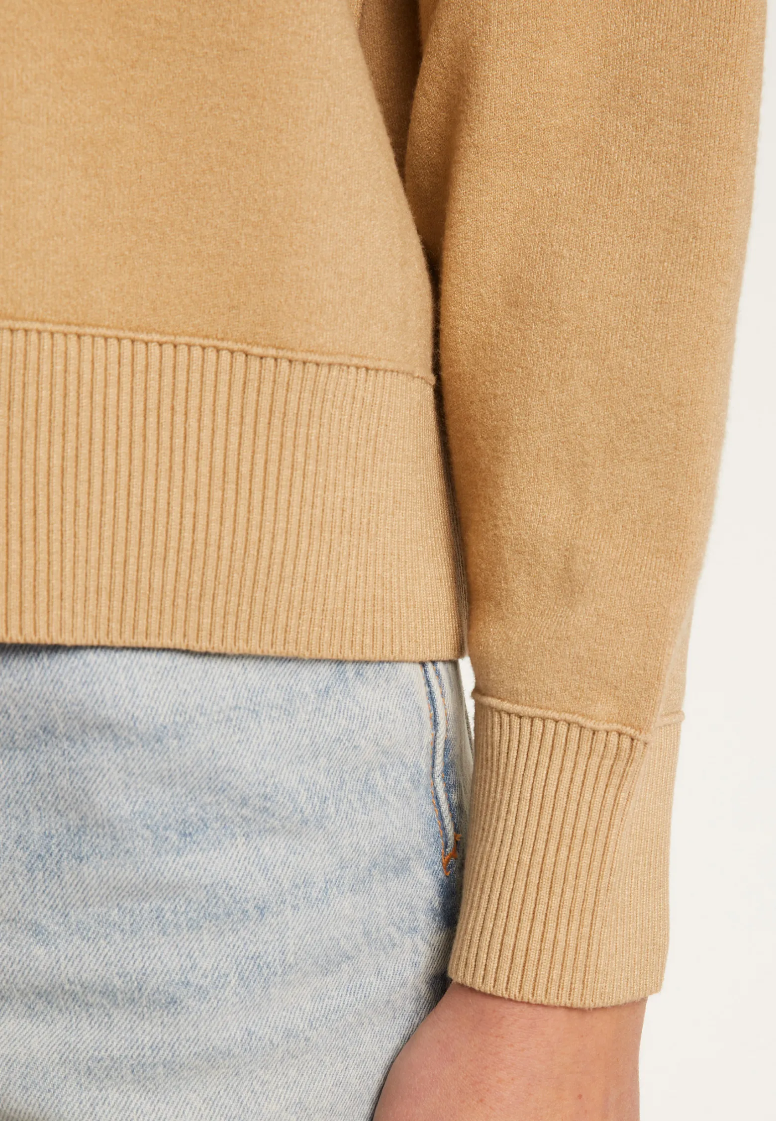 Montagut Wool Blend Trucker Sweater - Felicity