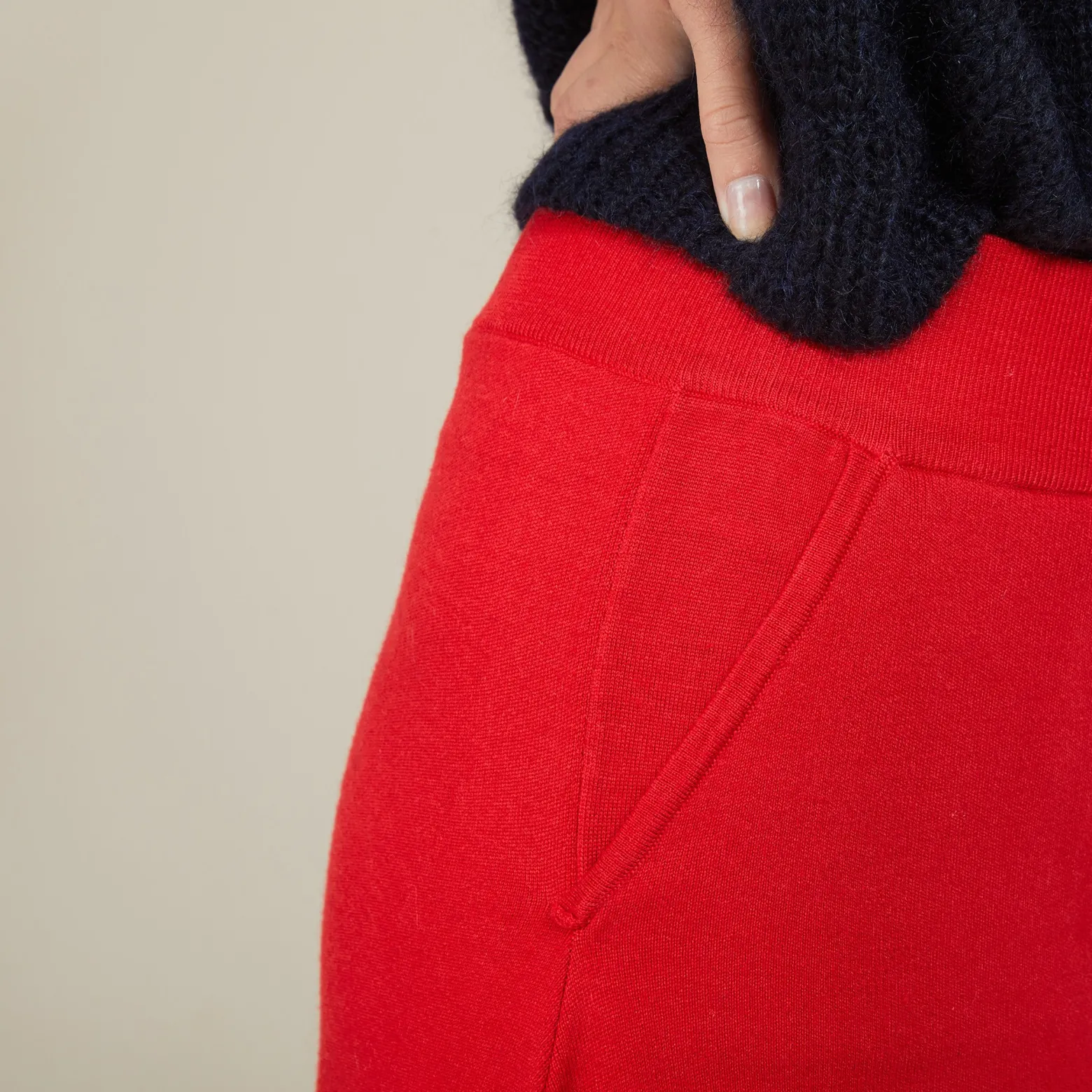 Montagut Wool skirt with pockets - Gracia