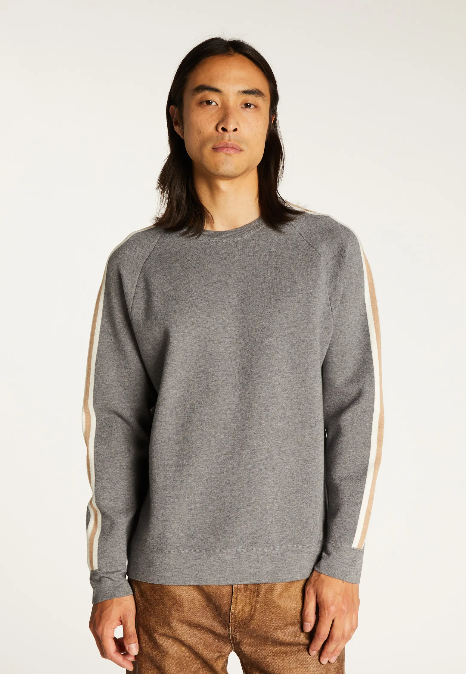 Montagut Wool-blend tricolour sweater - Sigur