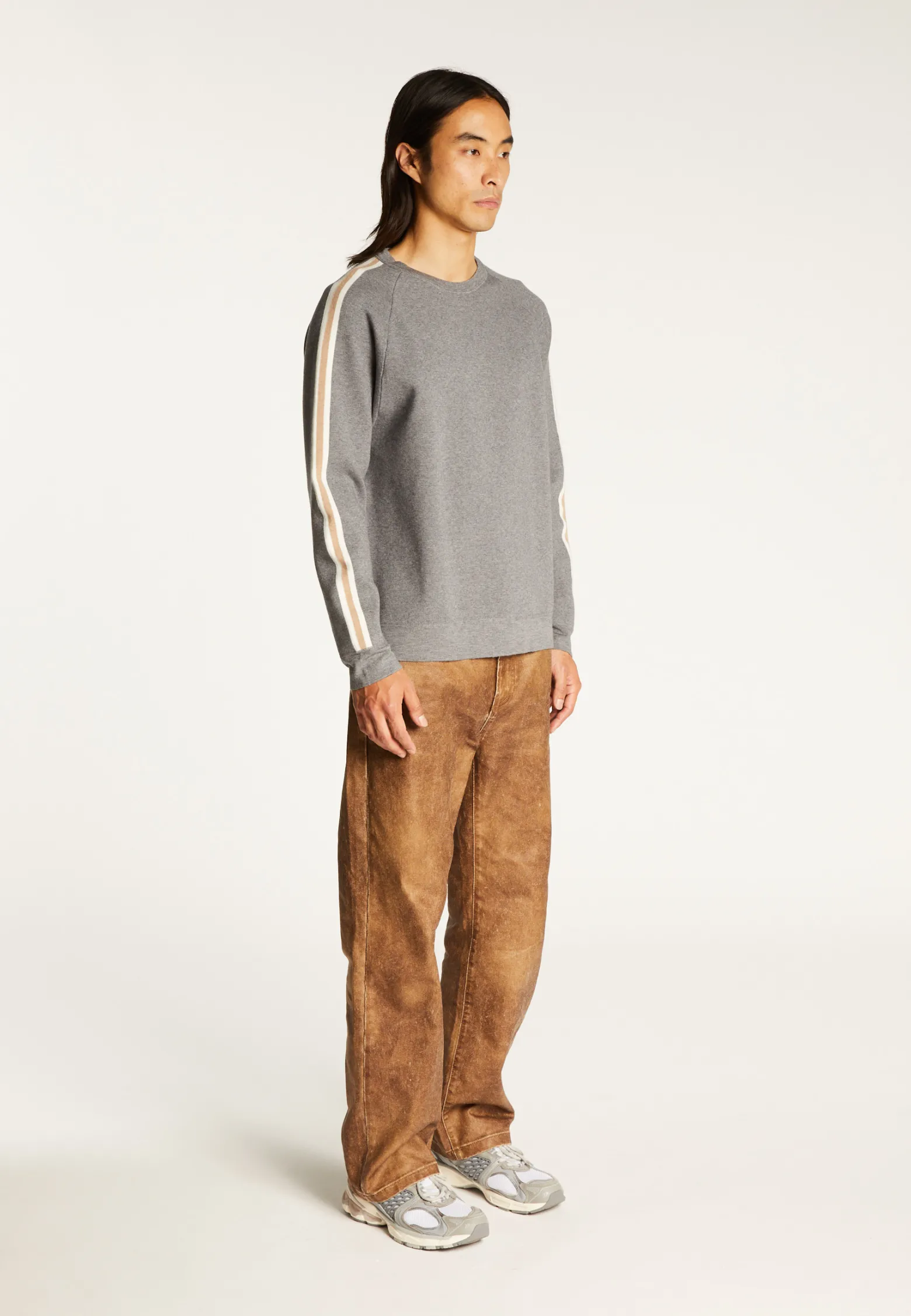 Montagut Wool-blend tricolour sweater - Sigur