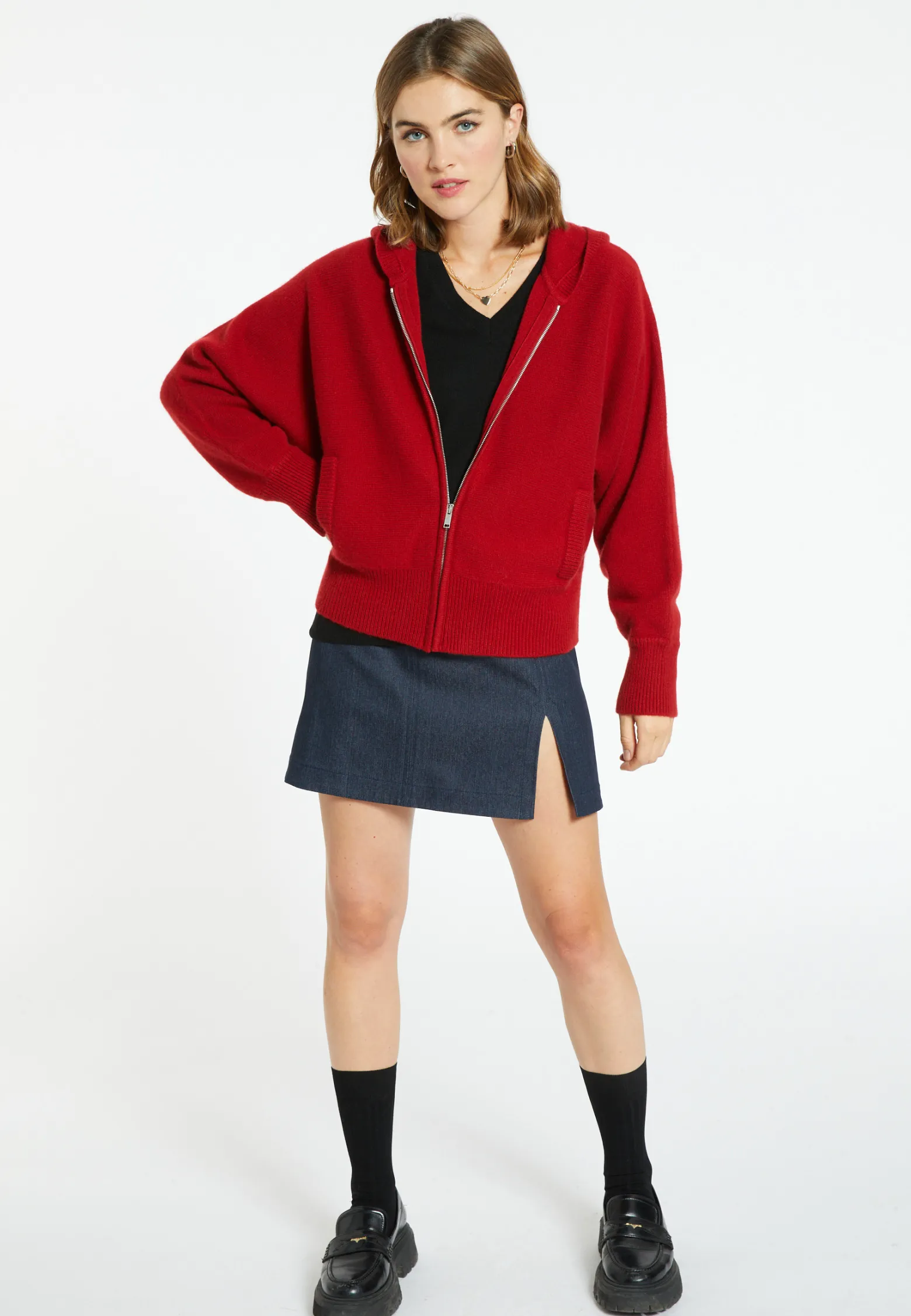 Montagut Zipped cashmere cardigan - Gabien