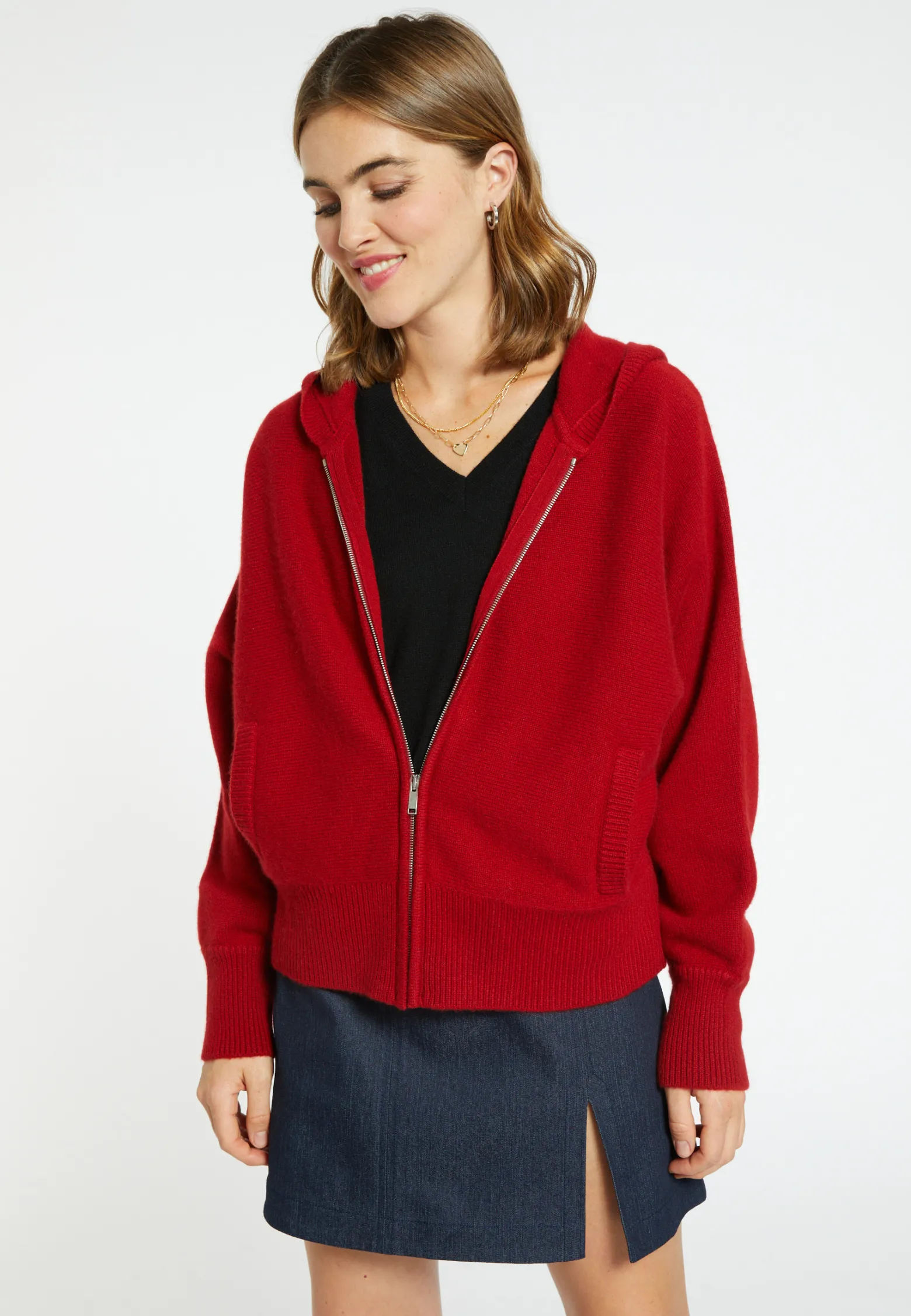 Montagut Zipped cashmere cardigan - Gabien