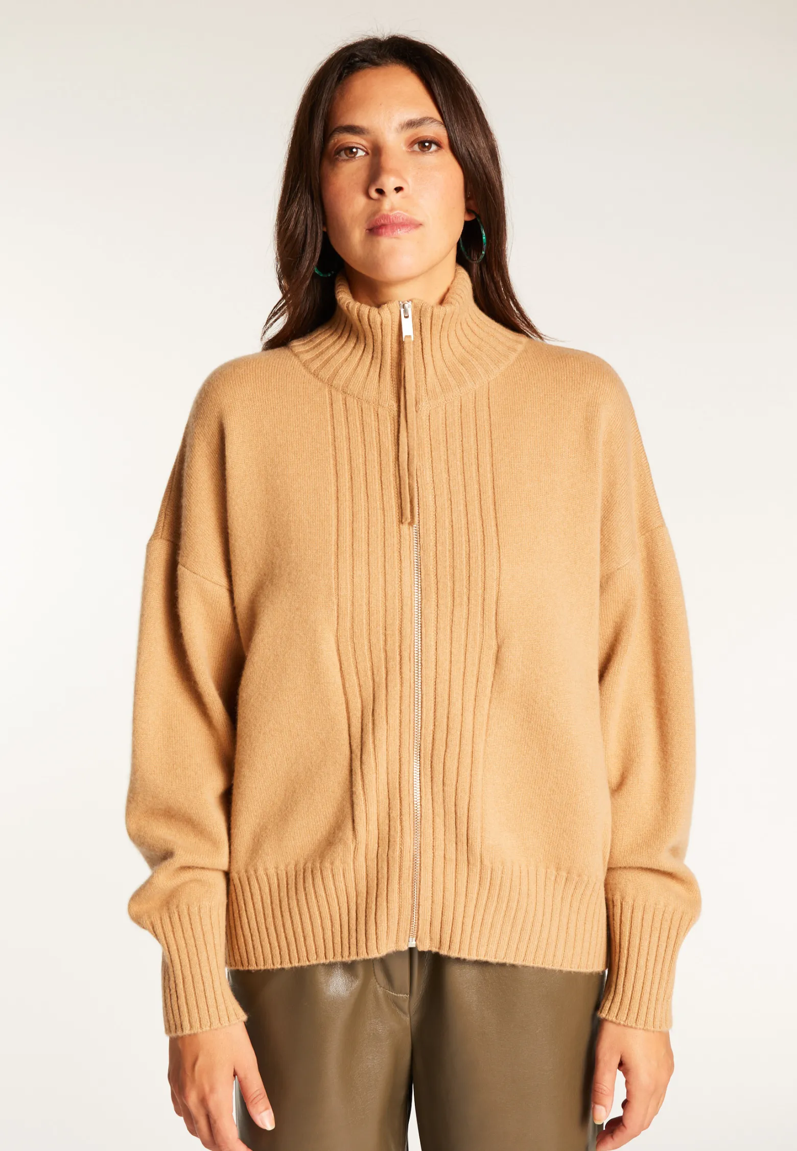 Montagut Zipped cashmere vest - Agnes duo