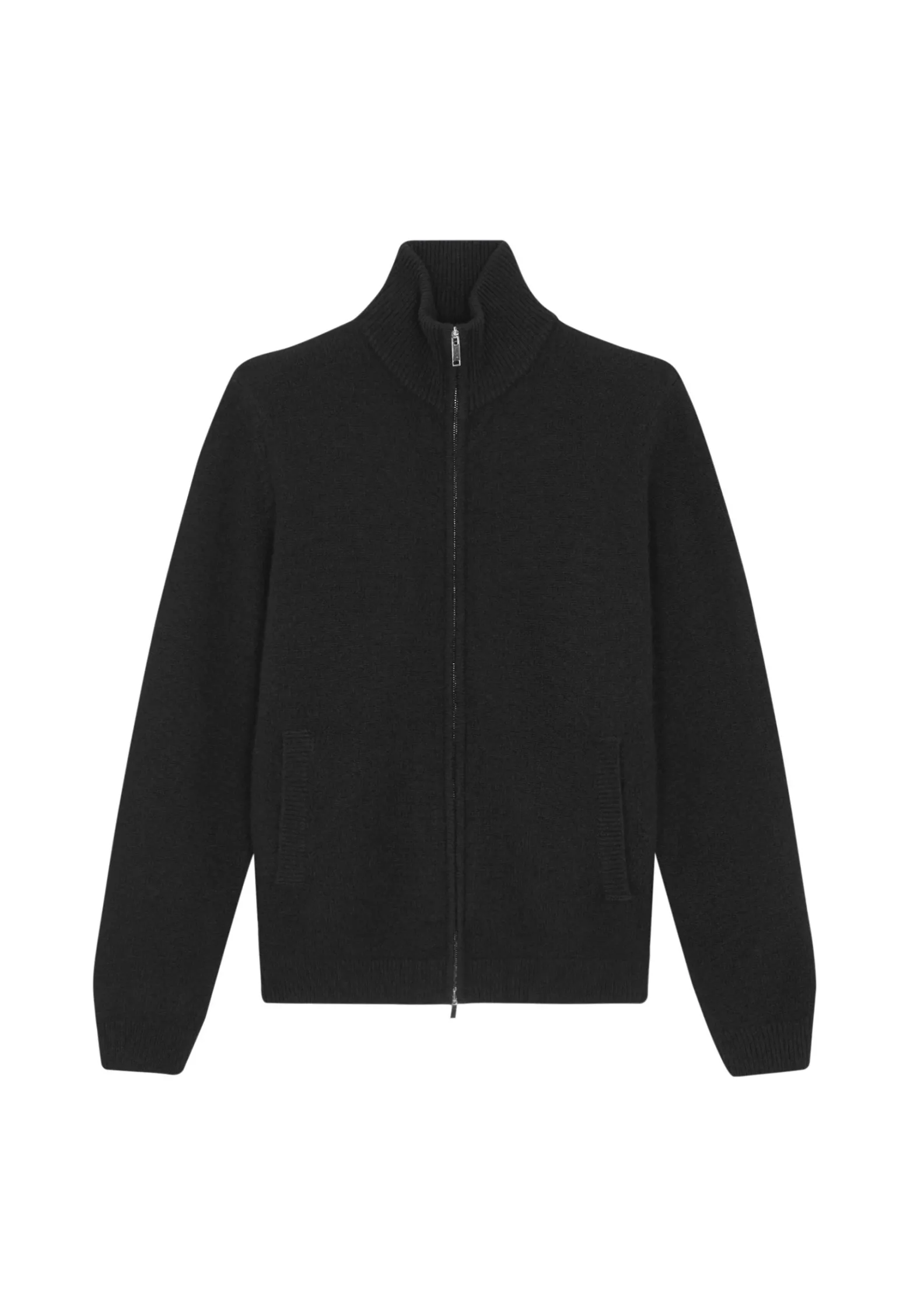 Montagut Zipped jacket in 4-ply cashmere - Balthazar